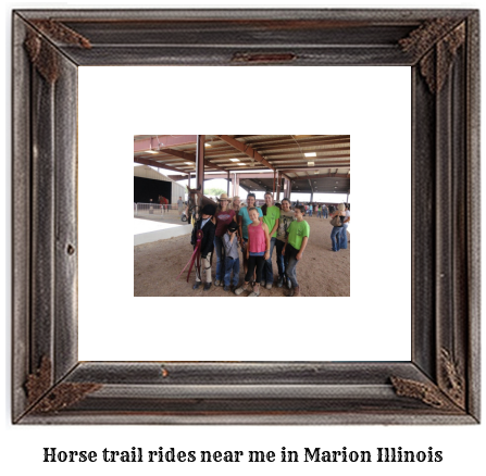 horse trail rides near me in Marion, Illinois